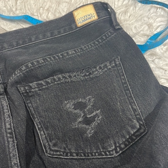 Citizens of Humanity Premium Vintage Emerson Slim Boyfriend Black Pepper Jeans - Picture 15 of 15